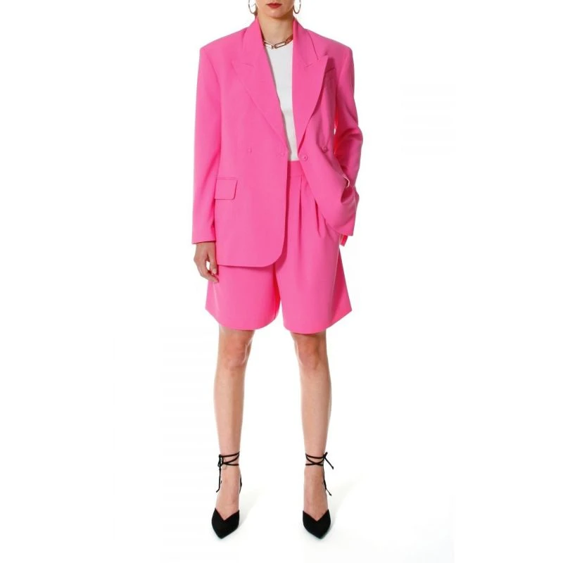 Bermuda Shorts Billie Pink Carnation By Aggi 4 Bermuda Shorts Billie Pink Carnation By Aggi - Image 2