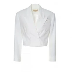 Giorgia Vanilla Ice Blazer By Aggi