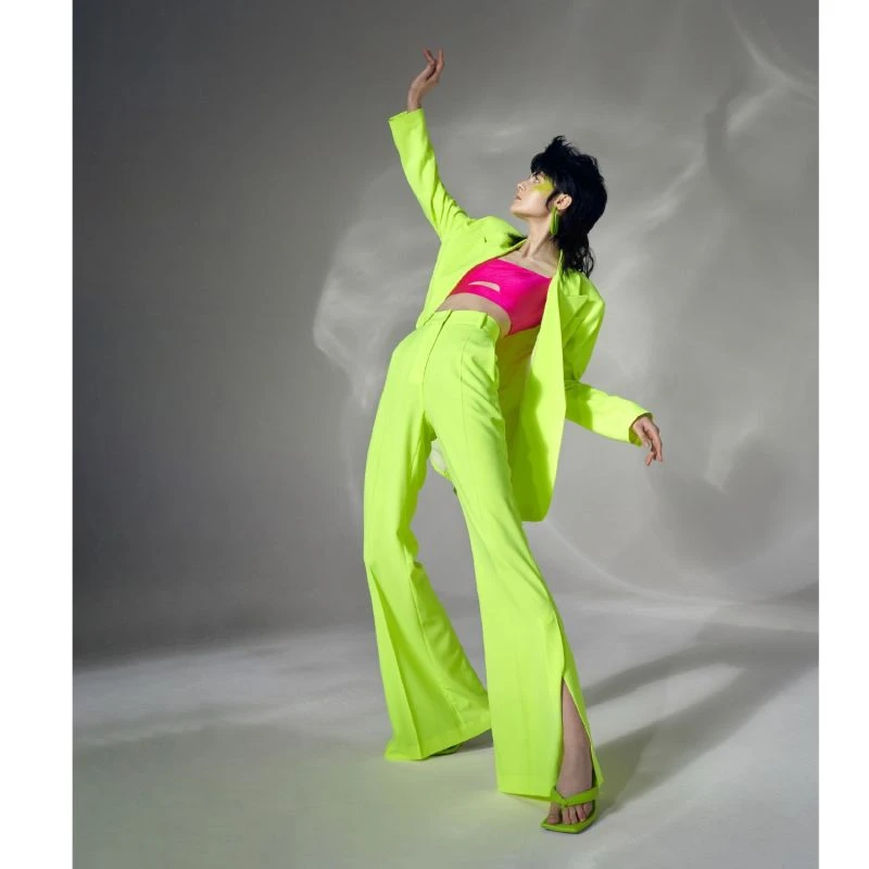 Camilla Yellow Laser Pants By Aggi 4 Camilla Yellow Laser Pants By Aggi - Image 2