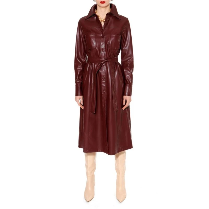 Alexandra Malaga Wine Dress By Aggi 4 Alexandra Malaga Wine Dress By Aggi - Image 2