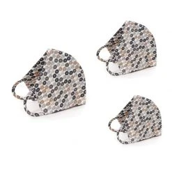 Set Of 3 Face Masks Beads By Aggi