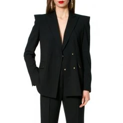 Blazer Marina Neutral Black By Aggi 9 Blazer Marina Neutral Black By Aggi -Aggi Elegant Store j2zv9yoyguvn3qskuwrw