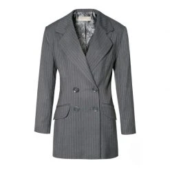 Tiffany Downtown Grey Blazer By Aggi