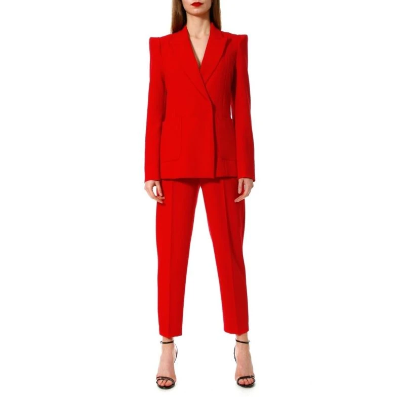 Tracey True Red Trousers By Aggi 5 Tracey True Red Trousers By Aggi - Image 3