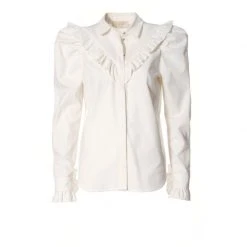 Fany Whisper White Blouse By Aggi