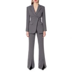 Isabella Baltic Grey Blazer By Aggi -Aggi Elegant Store nu1rrk6urddhieektnza