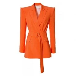 Marina Tangerine Blazer By Aggi
