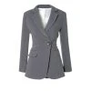 Isabella Baltic Grey Blazer By Aggi
