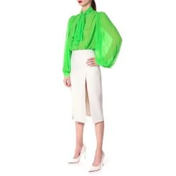 Linda Green Flash Blouse By Aggi -Aggi Elegant Store rofmkjwj3rcuykg40g1g