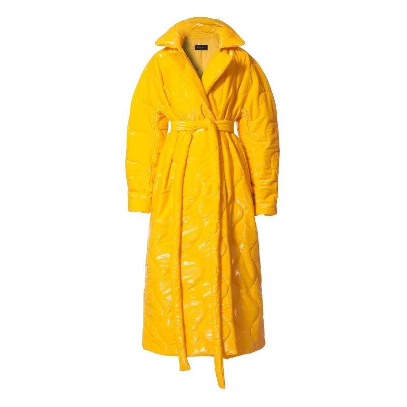 Harlow Super Yellow Coat By Aggi 3 Harlow Super Yellow Coat By Aggi