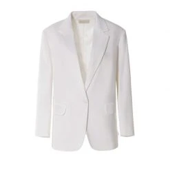 Alex Aesthetic White Blazer By Aggi