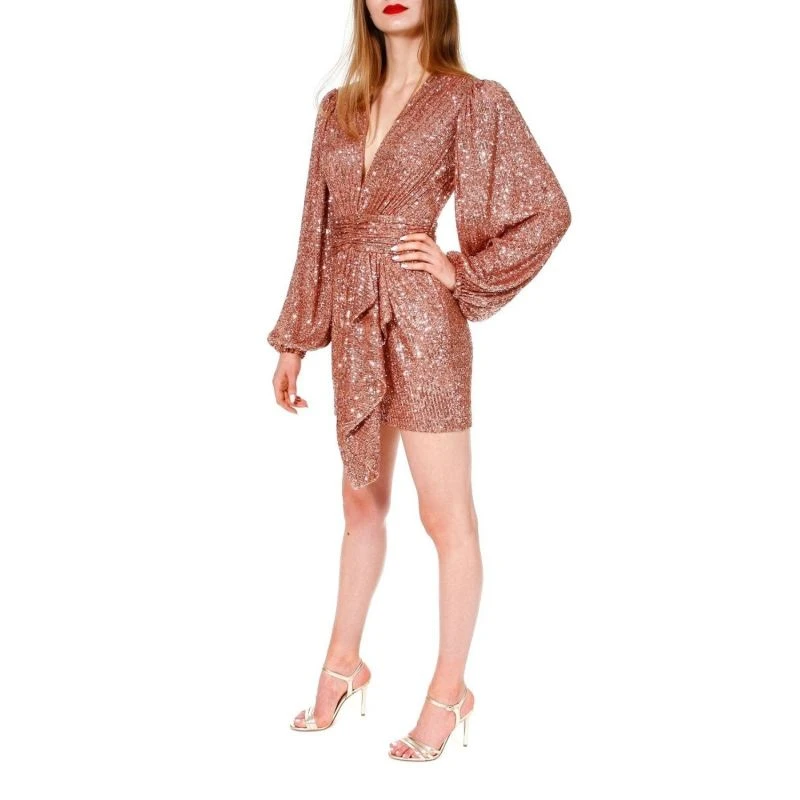 Anastasia Apricot Brandy Dress By Aggi 9 Anastasia Apricot Brandy Dress By Aggi - Image 7