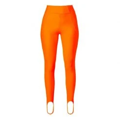 Gia Neon Orange Pants By Aggi