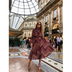 Della Arabian Spice Midi Dress By Aggi -Aggi Elegant Store xfty3zqhk7vgeewdjgfn