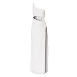 Gina All White Dress By Aggi